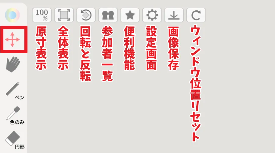 キャンバススクロール