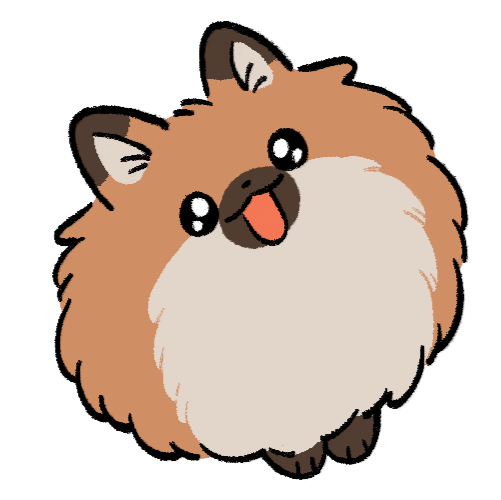 ポメラニアン⑤（背景なし）