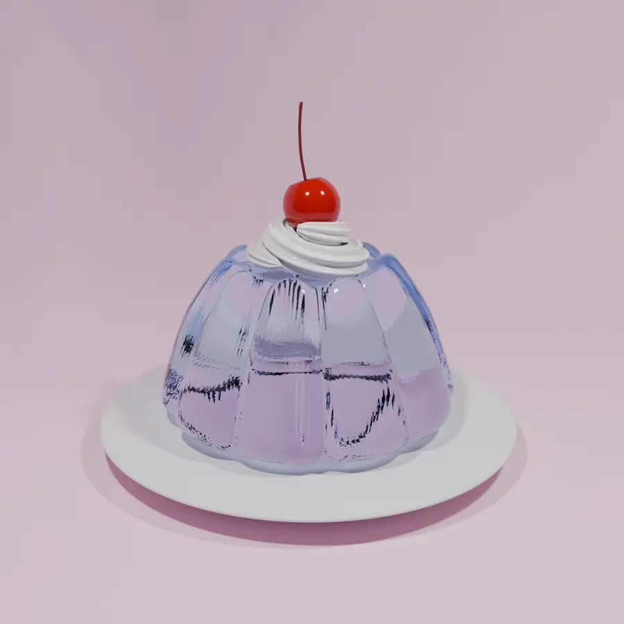 ゼリーのモデリング