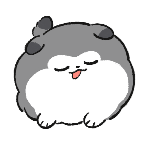 子犬マラミュート（背景なし）