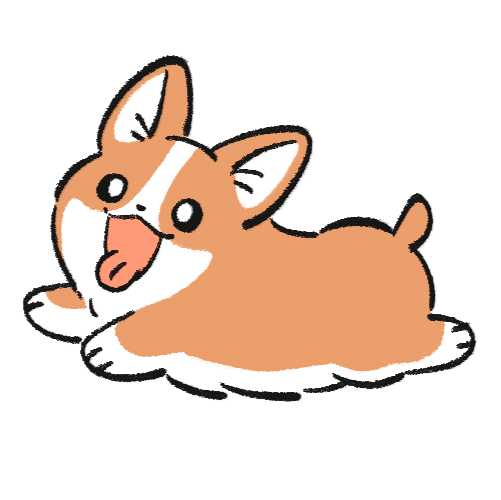 コーギー（背景なし）