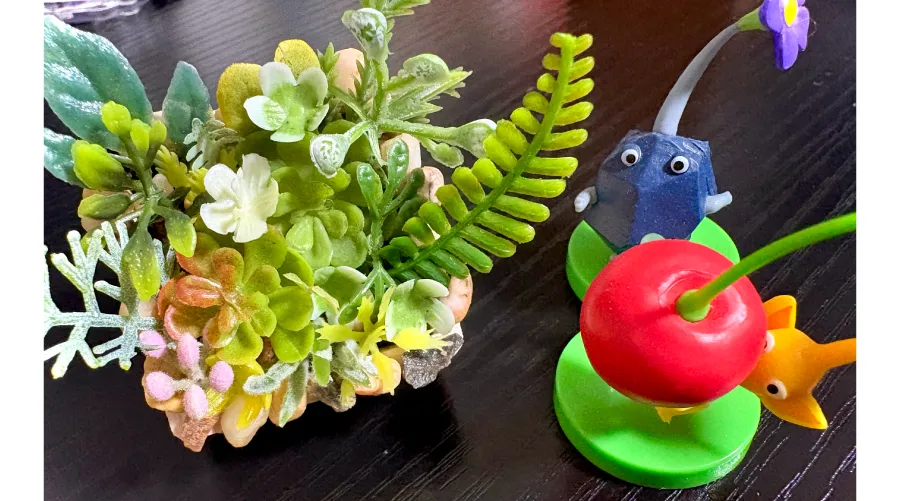 自作したミニ観葉植物