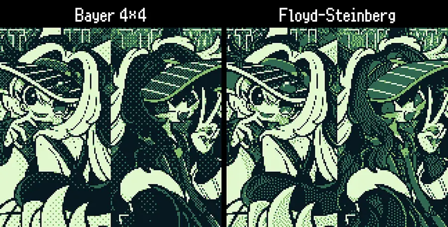 GB Dot Converter（減色 / ディザ変更）