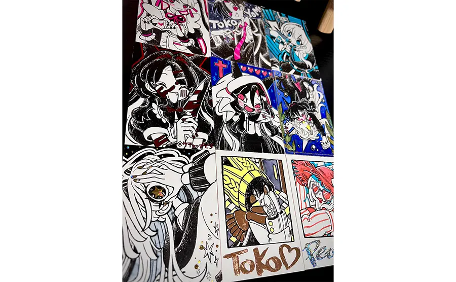 しろくろアナログ原画