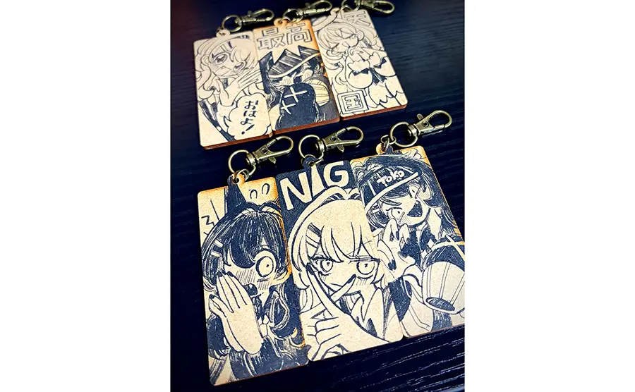 木製ドローイングストラップ