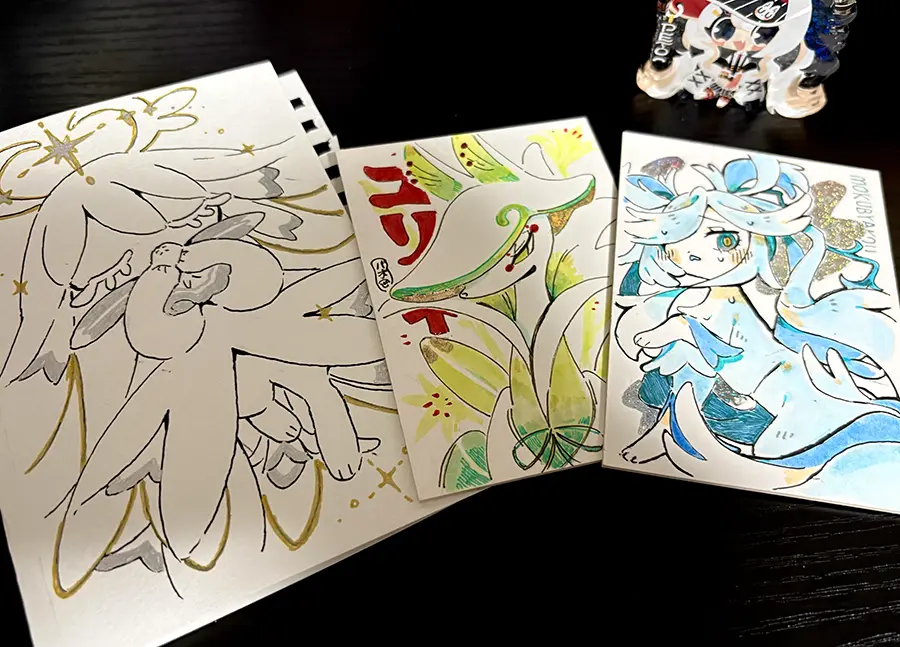 いただいたイラストたち